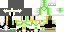 Minecraft skin texture, 64x32 legacy pixels