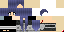 Minecraft skin texture, 64x32 legacy pixels