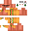 Minecraft skin texture, 64x64 pixels