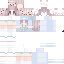 Minecraft skin texture, 64x64 pixels
