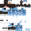 Minecraft skin texture, 64x64 pixels