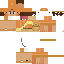 Minecraft skin texture, 64x64 pixels