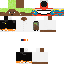 Minecraft skin texture, 64x64 pixels