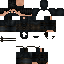 Minecraft skin texture, 64x64 pixels