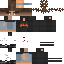 Minecraft skin texture, 64x64 pixels