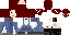 Minecraft skin texture, 64x32 legacy pixels