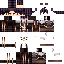Minecraft skin texture, 64x64 pixels