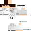 Minecraft skin texture, 64x64 pixels