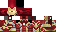 Minecraft skin texture, 64x32 legacy pixels