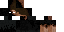 Minecraft skin texture, 64x32 legacy pixels