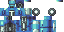 Minecraft skin texture, 64x32 legacy pixels