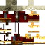 Minecraft skin texture, 64x64 pixels