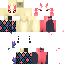 Minecraft skin texture, 64x64 pixels