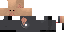 Minecraft skin texture, 64x32 legacy pixels