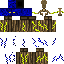 Minecraft skin texture, 64x64 pixels