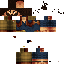 Minecraft skin texture, 64x64 pixels