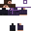 Minecraft skin texture, 64x64 pixels