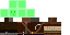 Minecraft skin texture, 64x32 legacy pixels