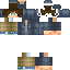 Minecraft skin texture, 64x64 pixels