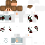 Minecraft skin texture, 64x64 pixels