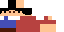 Minecraft skin texture, 64x32 legacy pixels