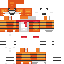 Minecraft skin texture, 64x64 pixels