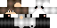 Minecraft skin texture, 64x32 legacy pixels
