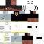 Minecraft skin texture, 64x64 pixels