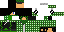 Minecraft skin texture, 64x32 legacy pixels