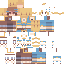 Minecraft skin texture, 64x64 pixels