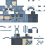 Minecraft skin texture, 64x64 pixels