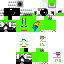 Minecraft skin texture, 64x64 pixels