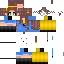 Minecraft skin texture, 64x64 pixels