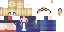 Minecraft skin texture, 64x32 legacy pixels