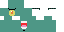 Blue Minecraft skin texture, 64x32 legacy pixels