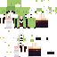 Minecraft skin texture, 64x64 pixels