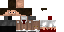 Minecraft skin texture, 64x32 legacy pixels