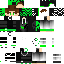 Minecraft skin texture, 64x64 pixels
