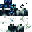 Minecraft skin texture, 64x64 pixels