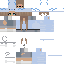 Minecraft skin texture, 64x64 pixels