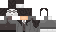 Minecraft skin texture, 64x32 legacy pixels
