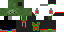 Minecraft skin texture, 64x32 legacy pixels