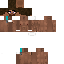 Minecraft skin texture, 64x64 pixels