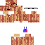 Minecraft skin texture, 64x64 pixels