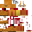 Minecraft skin texture, 64x64 pixels