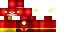 Minecraft skin texture, 64x32 legacy pixels