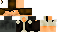 Minecraft skin texture, 64x32 legacy pixels