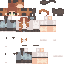 Minecraft skin texture, 64x64 pixels