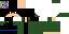 Minecraft skin texture, 64x32 legacy pixels