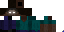 Minecraft skin texture, 64x32 legacy pixels
